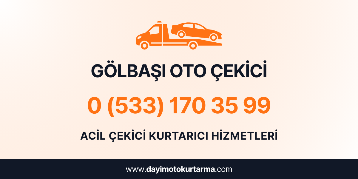 Gölbaşı Oto Çekici