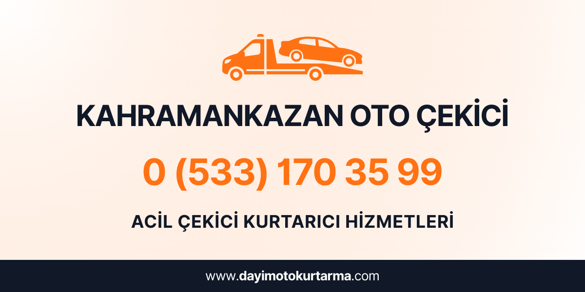 Kahramankazan Oto Çekici