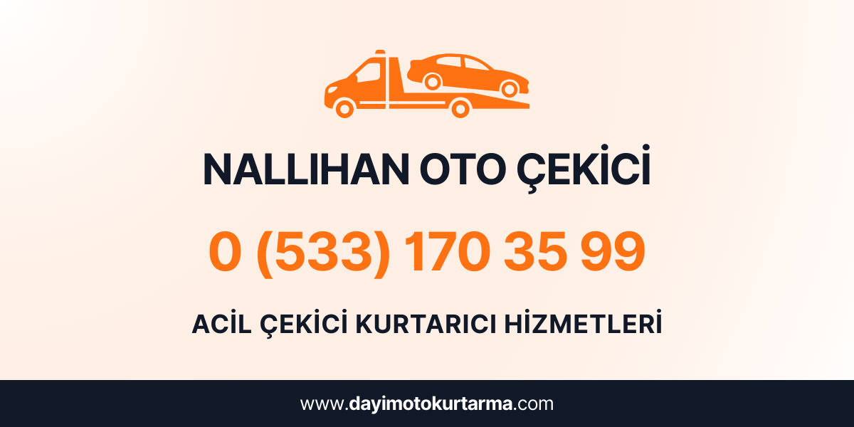 Nallıhan Oto Çekici