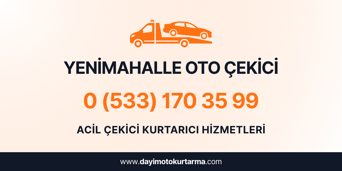 Yenimahalle Oto Çekici